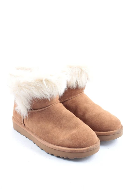 NEUF UGG UGGS Court Classique Cristal Swarovski Noeud Chaussures
