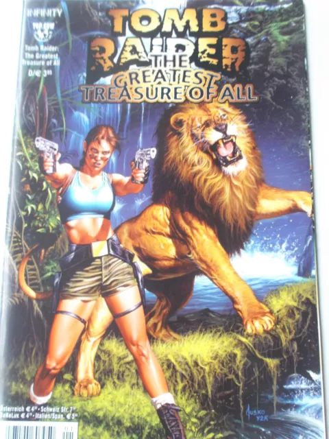 Tomb Raider: The greatest treasure of all ( Variantcover dunkel ) Neuwertig