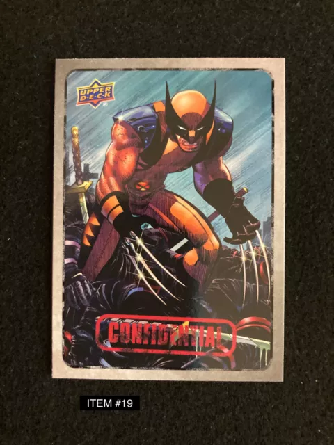 2015 2016 Upper Deck Marvel Dossier BASE (not FOIL) WOLVERINE - YOU PICK -