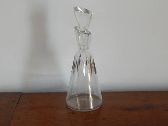 SUPERBE ANCIENNE Carafe en CRISTAL de BACCARAT France Signée