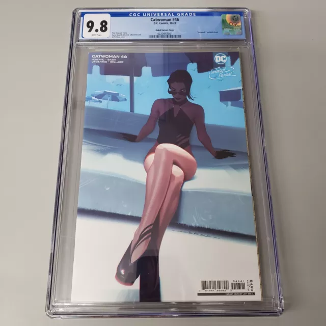 Catwoman #46 CGC 9.8 Jeff Dekal Swimsuit Variant Cover DC Comics 2022