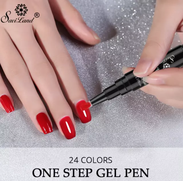 vernis 3 en 1 - semi-permanent - stylo - UV - nail -  one step - ONGLE 3
