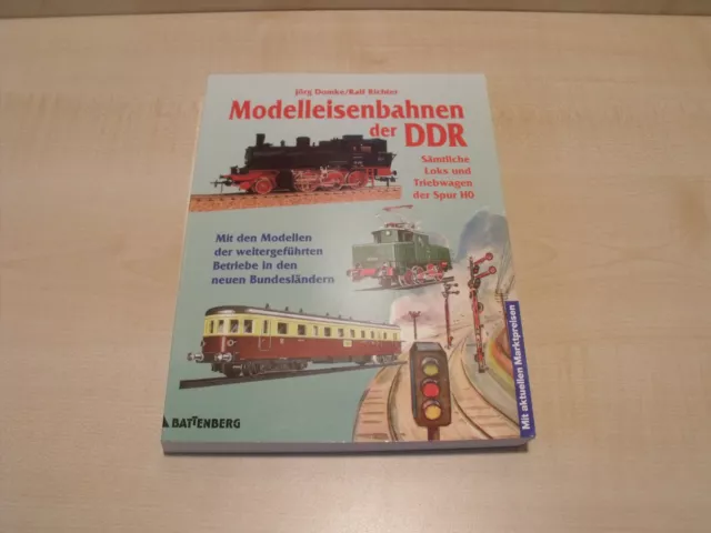 6262) Battenberg - Modelleisenbahnen der DDR - 220 seiten - 1998 -