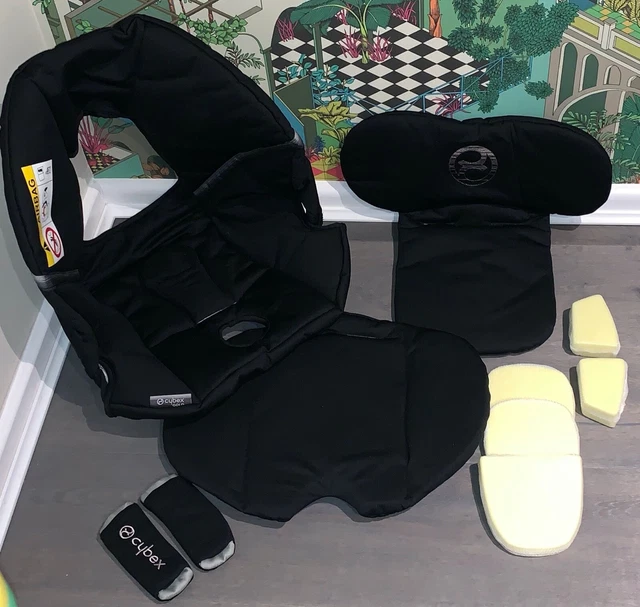 GENUINE CYBEX ATON M I SIZE Lavastone Black Replacement CARSEAT