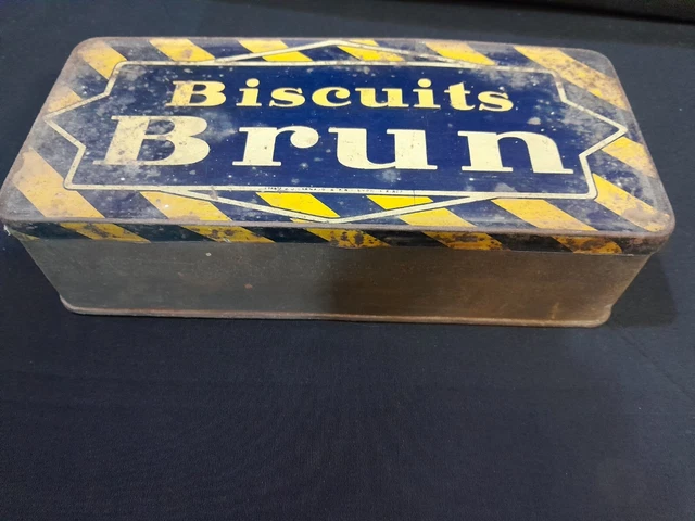 Ancien Camion Publicitaire En Tôle Biscuits Beaumont - Objet De Collection