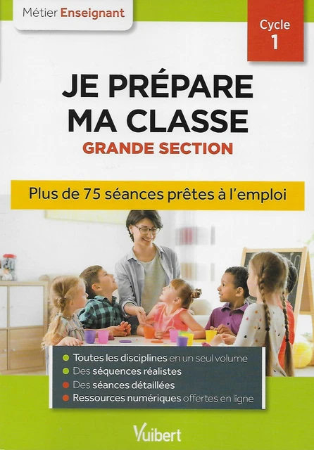 JE PREPARE MA Classe Grande Section Cycle 1 - Pedagogie - Formation ...