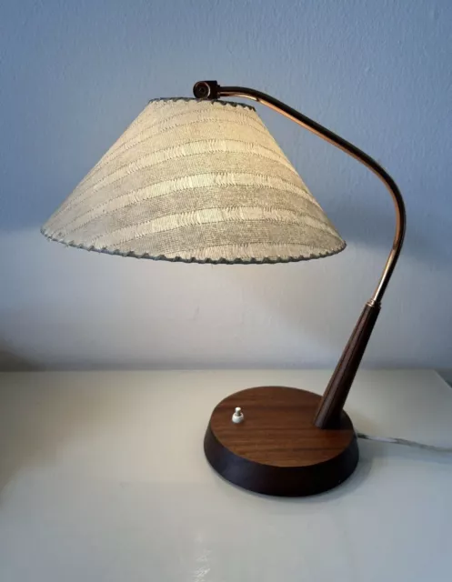 Original TEMDE Schreibtischlampe Schreibtischleuchte 60er Lampe desk lamp
