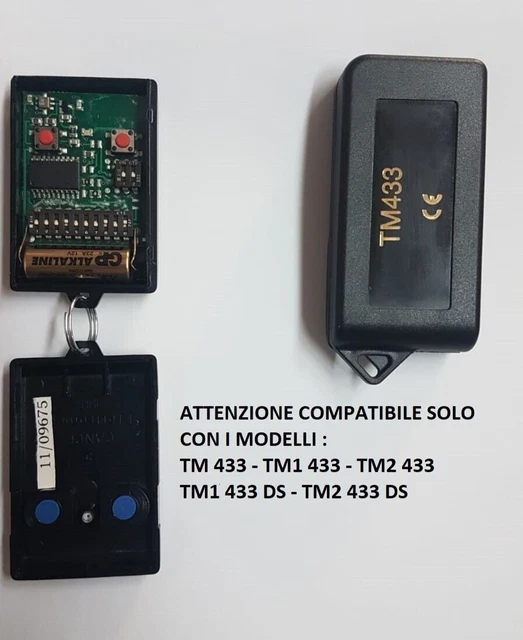 Faac Tm1 433dph Telecomando Frequenza 433 Mhz 1 Canale - FAAC 7873891