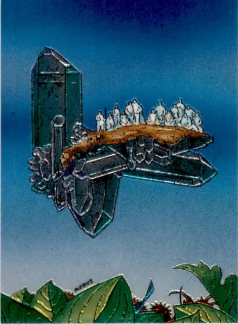 1993 Comic Images Moebius Chromium #C2 Crystal Transport