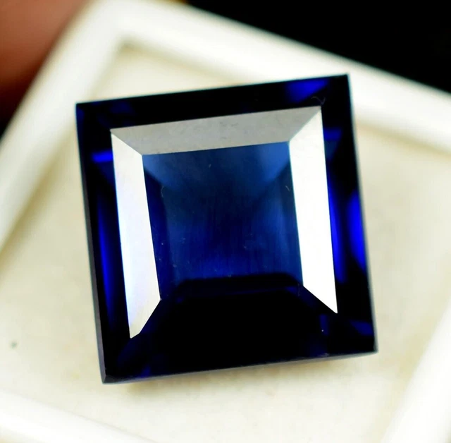 22,45 ct AAA+ Saphir bleu de Ceylan naturel Pierres précieuses en vrac...