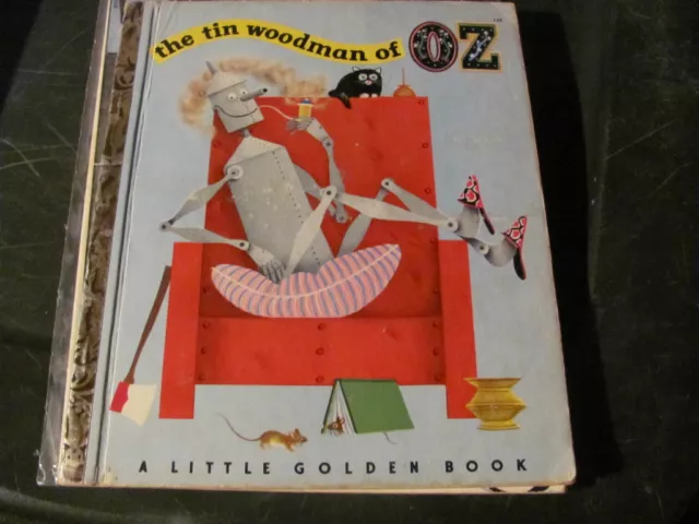 the Tin Woodman of Oz edition A Little Golden book