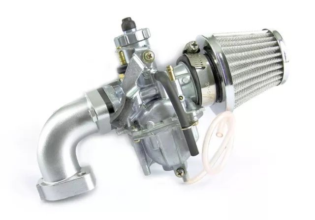 Kit Carburateur Type " Mukini "  26 mm avec pipe et filtre PitBike Dirt 80->140