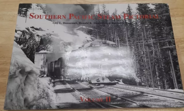 Southern Pacific Steam Pictorial VOL 2 SET 1999 Railroad History RARE PHOTOS OC