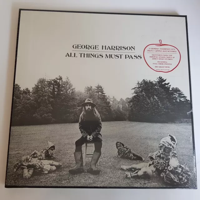 George Harrison All Things Must Pass Vinyl 3 LP Box 2010 180g Press MINT SEALED