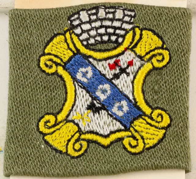 8th Infantry Regiment Crest DI/DUI Embroidered