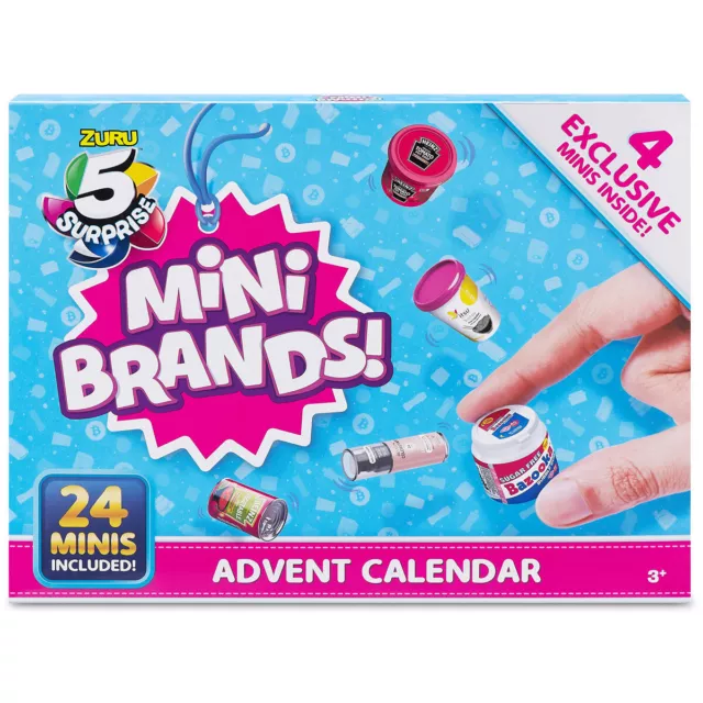 5 SURPRISE MINI Brands Limited Edition Advent Calendar 4 Exclusive