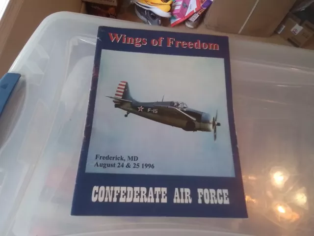 wings of freedom confederate air force frederick, md aug 24 & 25 1996