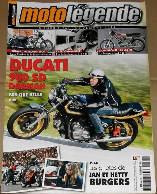 Ancien magasine Moto Légende N°261 de 2014