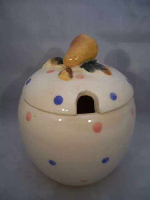 Occupied Japan Sugar Bowl 4.5" tall with lid 2