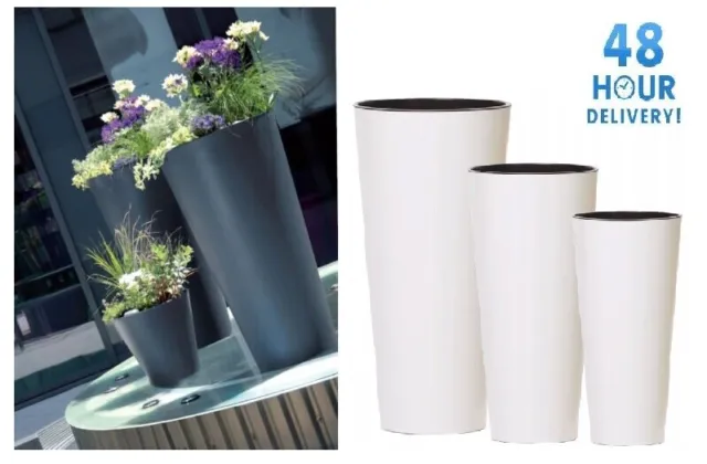 Planter Plant Pot Flowerpot Tubus Outdoor Garden Balcony Indoor Modern Tall