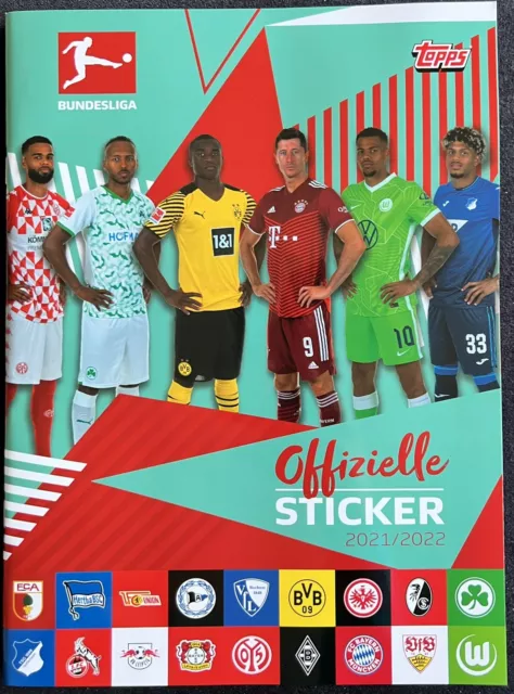 Topps Bundesliga 2021/2022 Leeralbum