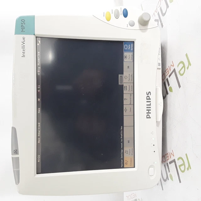 Philips Healthcare IntelliVue MP50 - M8004A Patient Monitor