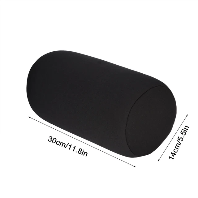 Micro Mini Microbead Cushion Roll Pillow Travel Home Sleeping Neck DE