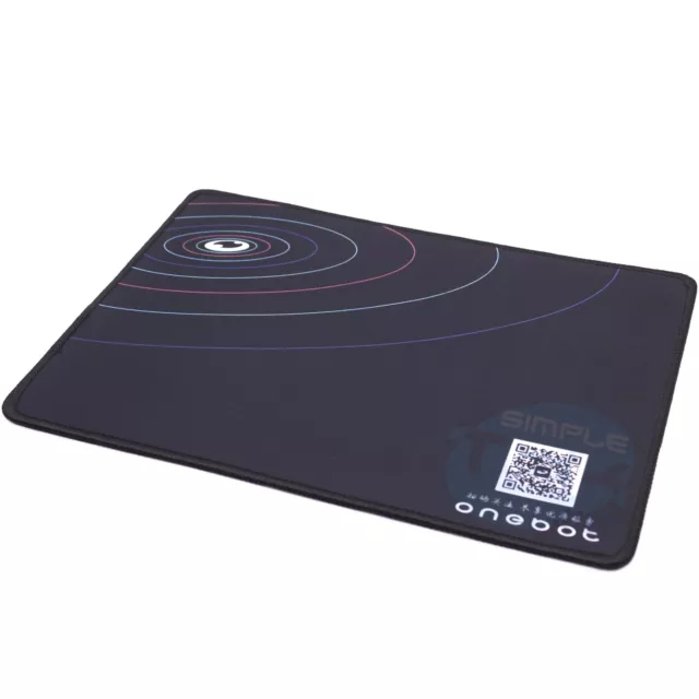 Tappetino Per Mouse Pad Mousepad 30 X 21  Gaming Ufficio Tappeto Nero