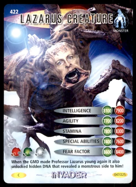 Doctor Who Battles in Time (Invader) 2008 - Lazarus Creature Monster Nr. 422