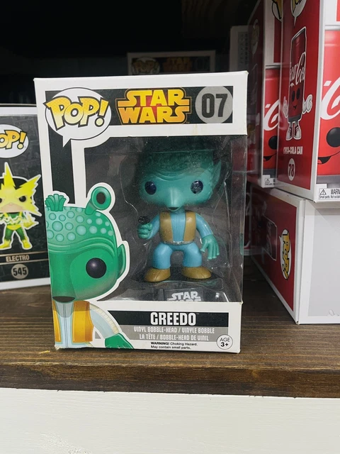 VAULTED Greedo Funko Pop! Vinyl Figure #07 (Black Box) Star Wars