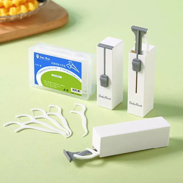 emergente automática Contenedor de palillo Caja de hilo dental Dispensador