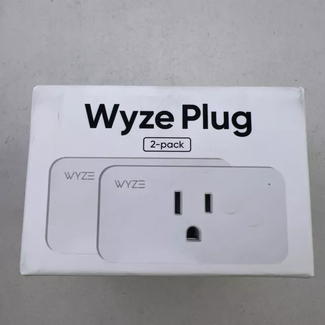 *NEW* WYZE Wi-Fi Smart Plug (2-Pack) (Model: WLPP1CFH) FREE SHIPPING