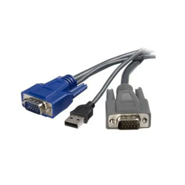 Startech 3M Ultra Thin Usb Vga 2 In 1 Kvm Cable