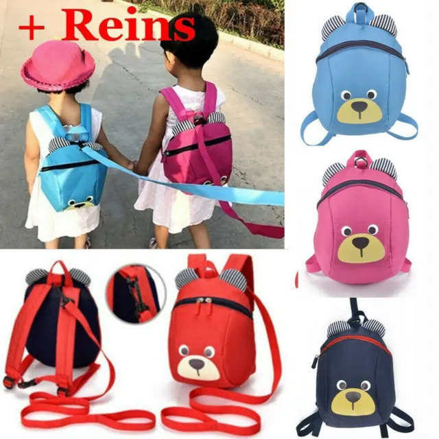Toddler School Backpack Preschool Rucksack Cartoon Bags Nursery Shoulder Bags