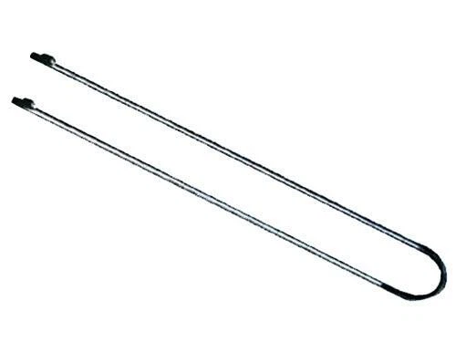 Set 8 Ganci Metallici Per Pannello Forato - Organizzatore Attrezzi Da 20 Cm