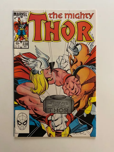 Mighty Thor #338 2Nd Appearance Of Beta Ray