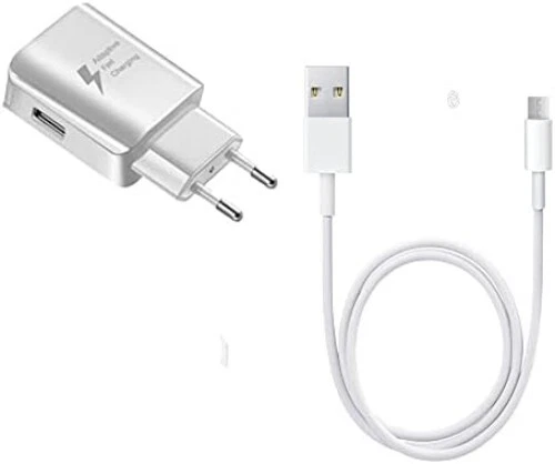 Chargeur USB 2A + Câble USB-C Pour Xiaomi Redmi Note 7 - Blanc, Neuf Sous Blister