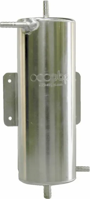 OBP 2 litri pentola a vortice carburante in lega 280 (H) x 100 mm (Dia) montaggio paratie (OBPA022)