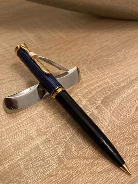 Pelikan Souverän Drehbleistift Bleistift D600 Blau-Schwarz