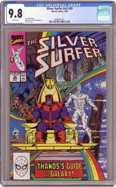 Silver Surfer #35 CGC 9.8 1990 4060761011