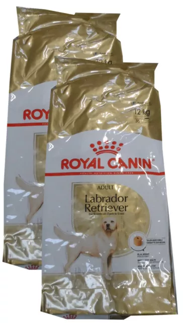 2 x 12 kg Royal Canin Labrador ADULTE ***TOP PRIX***