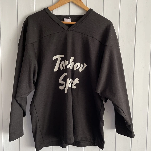 Ice Hockey Top Black Size See Measurements (Norwegian)