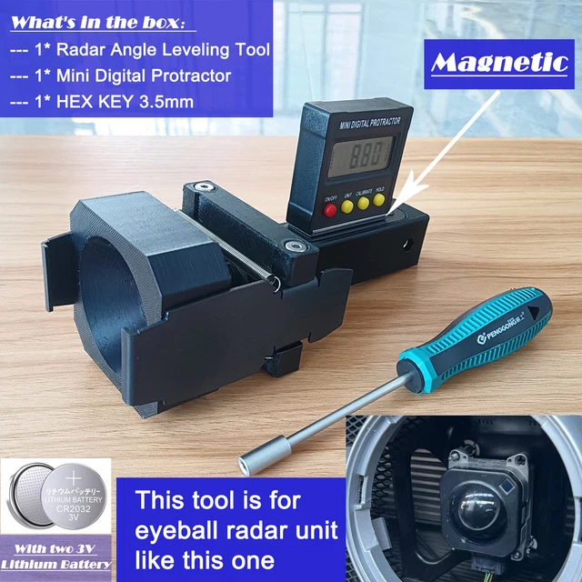 RADAR ANGLE LEVELING Tool Dynamic ADAS Calibration ACC Radar Sensor