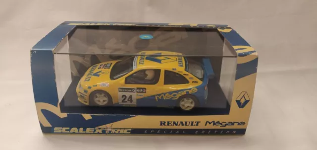 Scalextric 1/32 Hornby Renault Megane Rallye Slot Car England