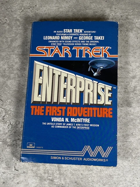 Star Trek Enterprise: First Adventure by Vonda N. McIntyre (Cassette, 1988)