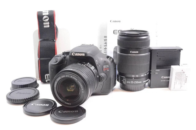Canon eos kiss x5 ef-s 18-55 is Ⅱ kit Canon EOS Kiss X5 EF-