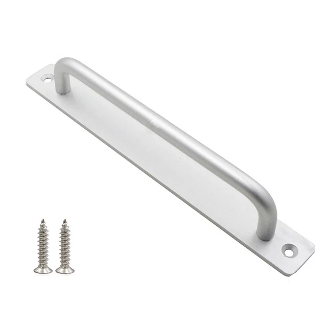 2-Pack Barn Door Handles 148mm - Aluminum Alloy Sliding Door Pulls For Cabinets & Closets