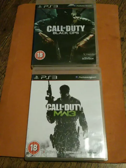 Ps3 CALL OF DUTY BLACK OPS & Call of Duty MW3 modern warfare 3