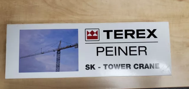 Terex SK tower crane New Conrad 2010/06 1:87 scale