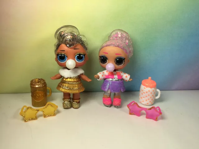 Lol Surprise Dolls - Glitter Globe - NYQT And Figure 8